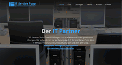 Desktop Screenshot of it-popp.de